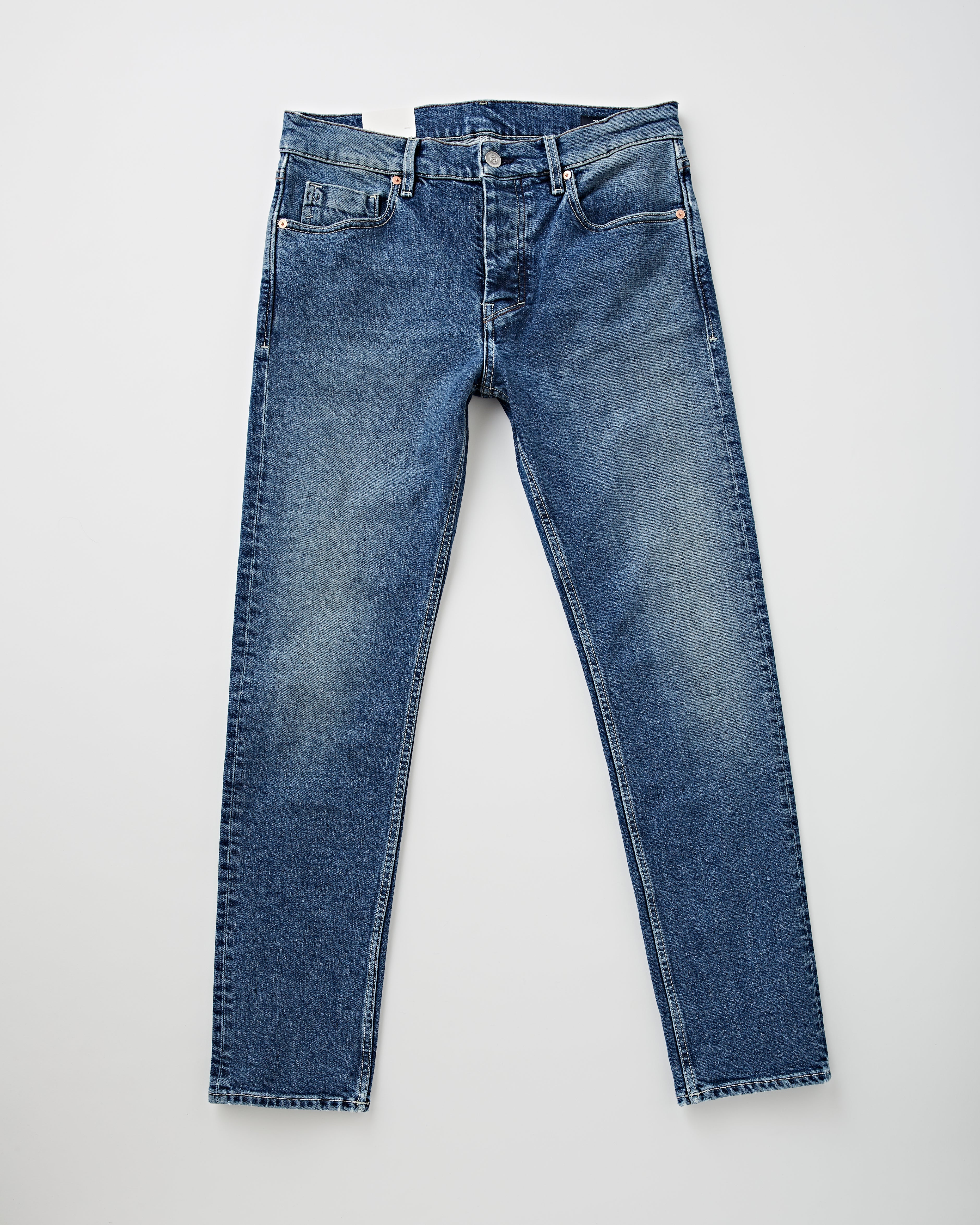 Made in Japan Slim Tapered Red Selvage in Blue - Rinsed - Eastwood Ave.  Menswear