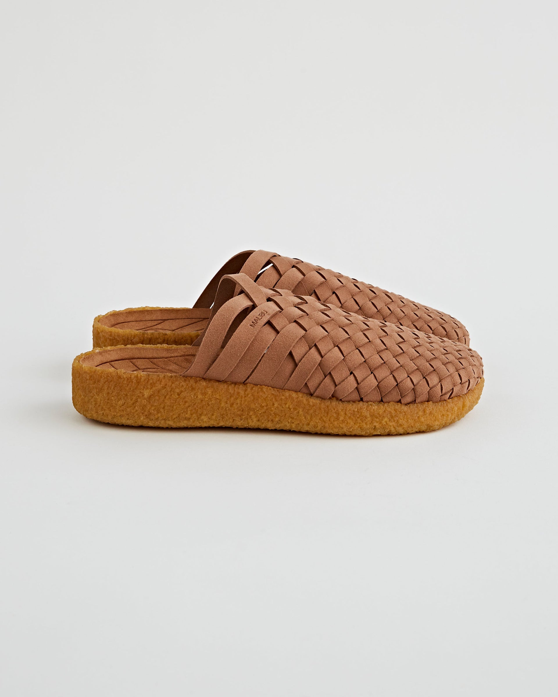 Malibu Sandals Colony Suede Vegan Leather Walnut Shoes Leather Unisex
