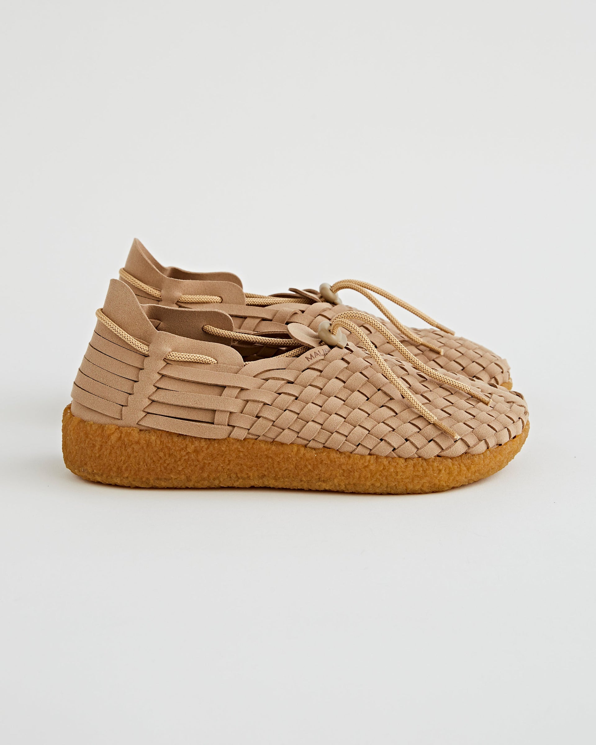 Malibu Sandals Latigo Suede Vegan Leather Beige Shoes Leather Unisex