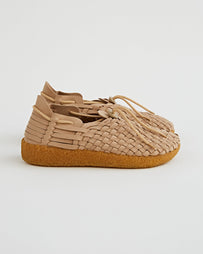 Malibu Sandals Latigo Suede Vegan Leather Beige Shoes Leather Unisex
