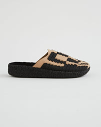 Malibu Sandals Thunderbird Classic Black Beige Shoes Leather Men