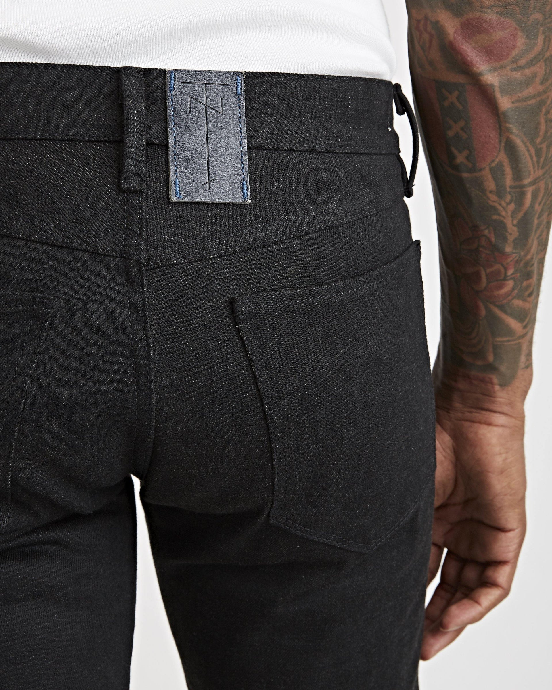 Tenue. Pablo Smoke Black Denim Men