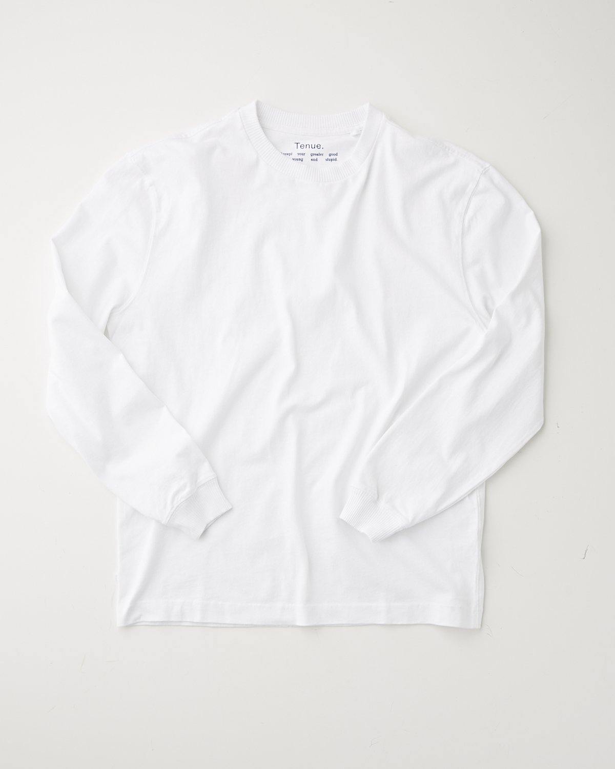 Tenue. Brad Optic White T-shirt L/S Men