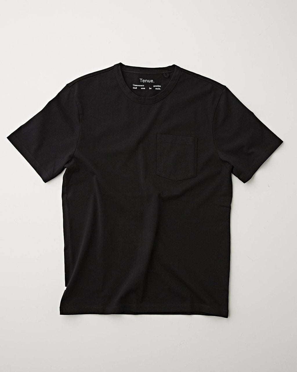 Tenue. John Pocket Tee Black T-shirt S/S Men