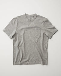 Tenue. John Pocket Tee Heather Grey T-shirt S/S Men