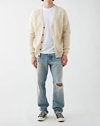 Tenue. Layne Cream Knitwear Men