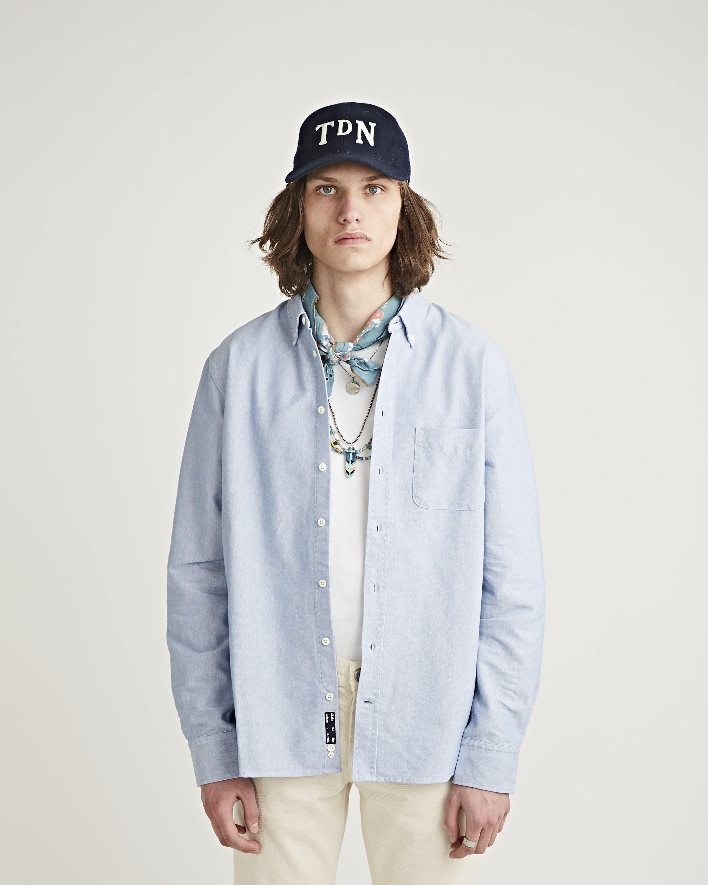 Tenue. Ralph Oxford Blue Shirt L/S Men