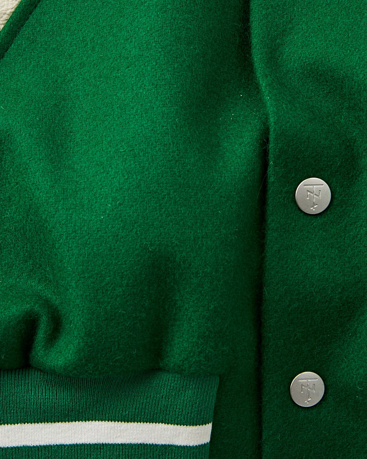 Tenue. Tenue. x Private White V.C. Varsity Jacket Forest Green JKT Short Men