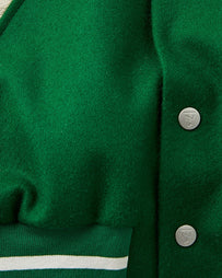 Tenue. Tenue. x Private White V.C. Varsity Jacket Forest Green JKT Short Men