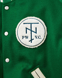 Tenue. Tenue. x Private White V.C. Varsity Jacket Forest Green JKT Short Men
