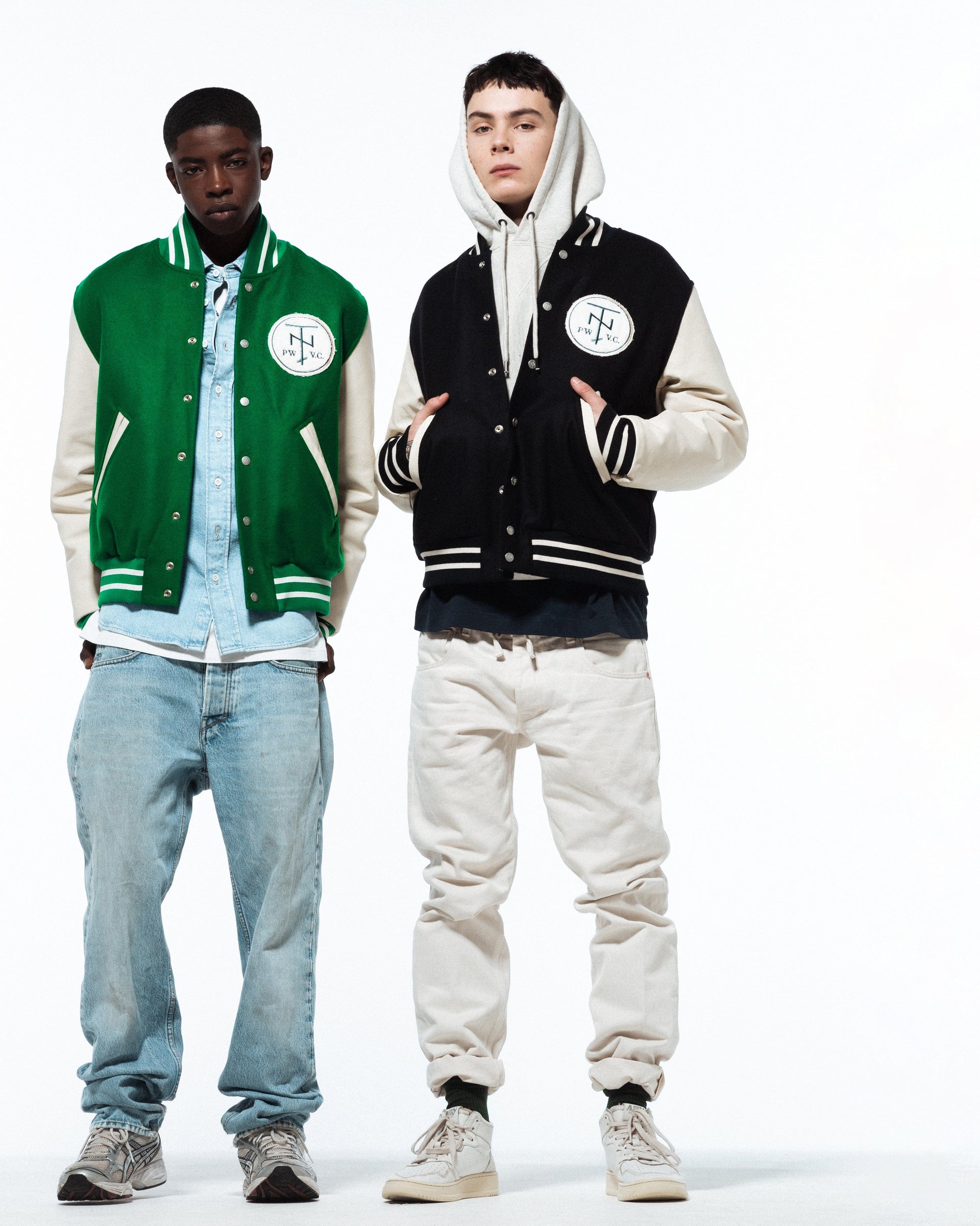 Tenue. Tenue. x Private White V.C. Varsity Jacket Forest Green JKT Short Men