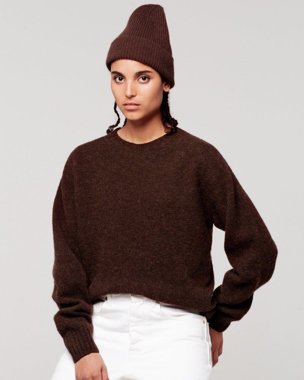 Tenue. Tenue. x Le Bonnet Kennedy Chocolate Sweater