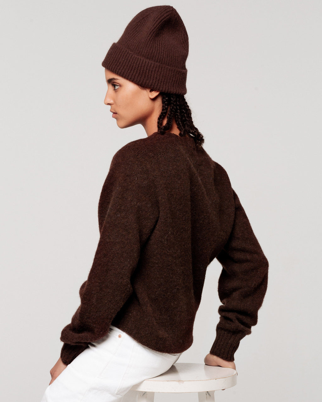 Tenue. Tenue. x Le Bonnet Kennedy Chocolate Sweater